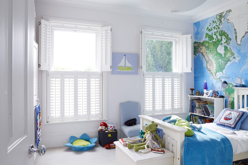 Tier on Tier Plantation Shutters